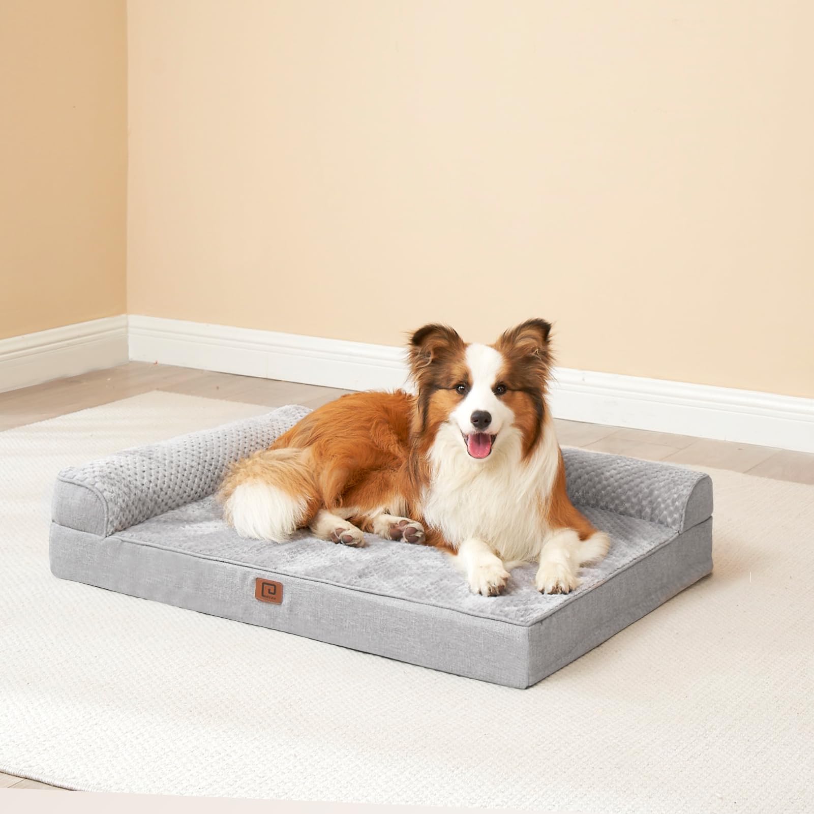 EHEYCIGA memory foam bed requires 24-48h to rebound after unpacking.