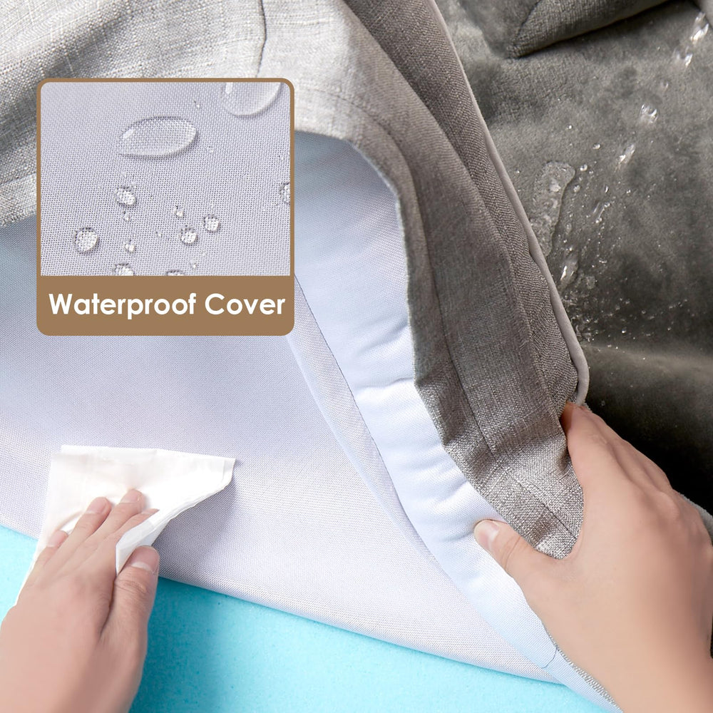 EHEYCIGA memory foam close-up demonstrates even pressure relief