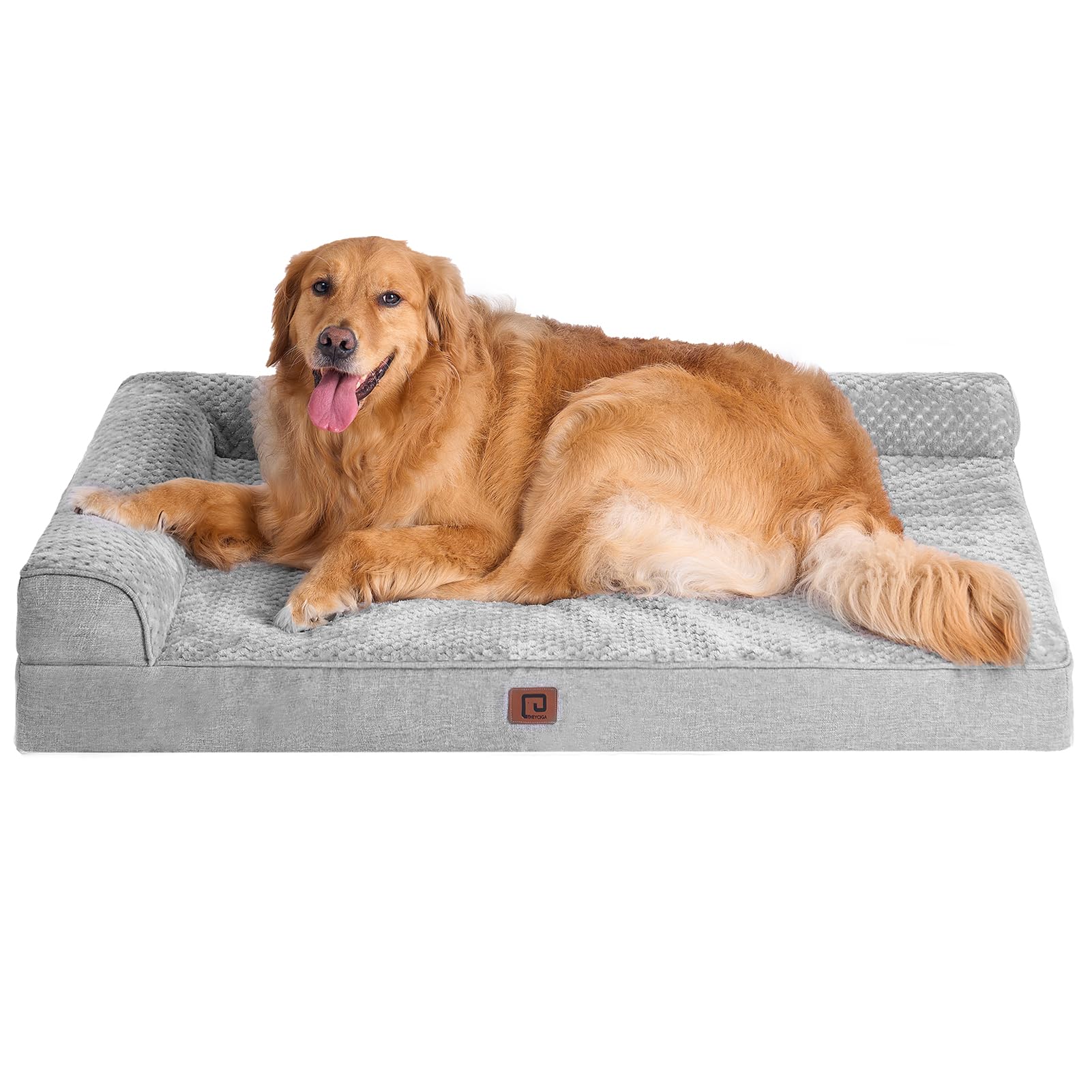 EHEYCIGA memory foam bed with egg-crate top supports joints and comfort