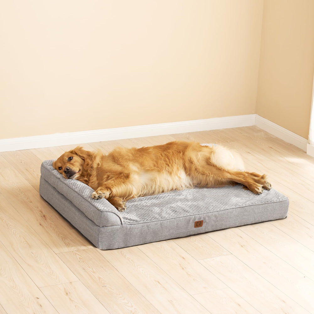 EHEYCIGA large dog bed suitable for couch or floor use