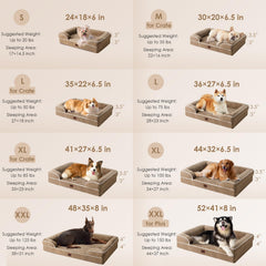 EHEYCIGA memory-foam egg-crate surface relieves pressure for restful naps.