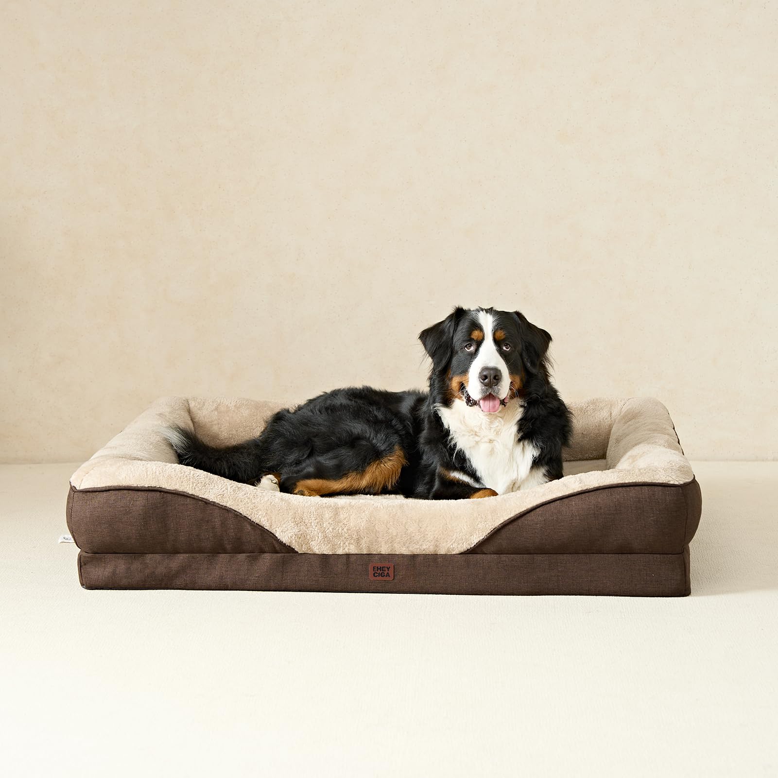 EHEYCIGA Memory Foam XXL Dog Bed 24-48 hour inflation after unboxing