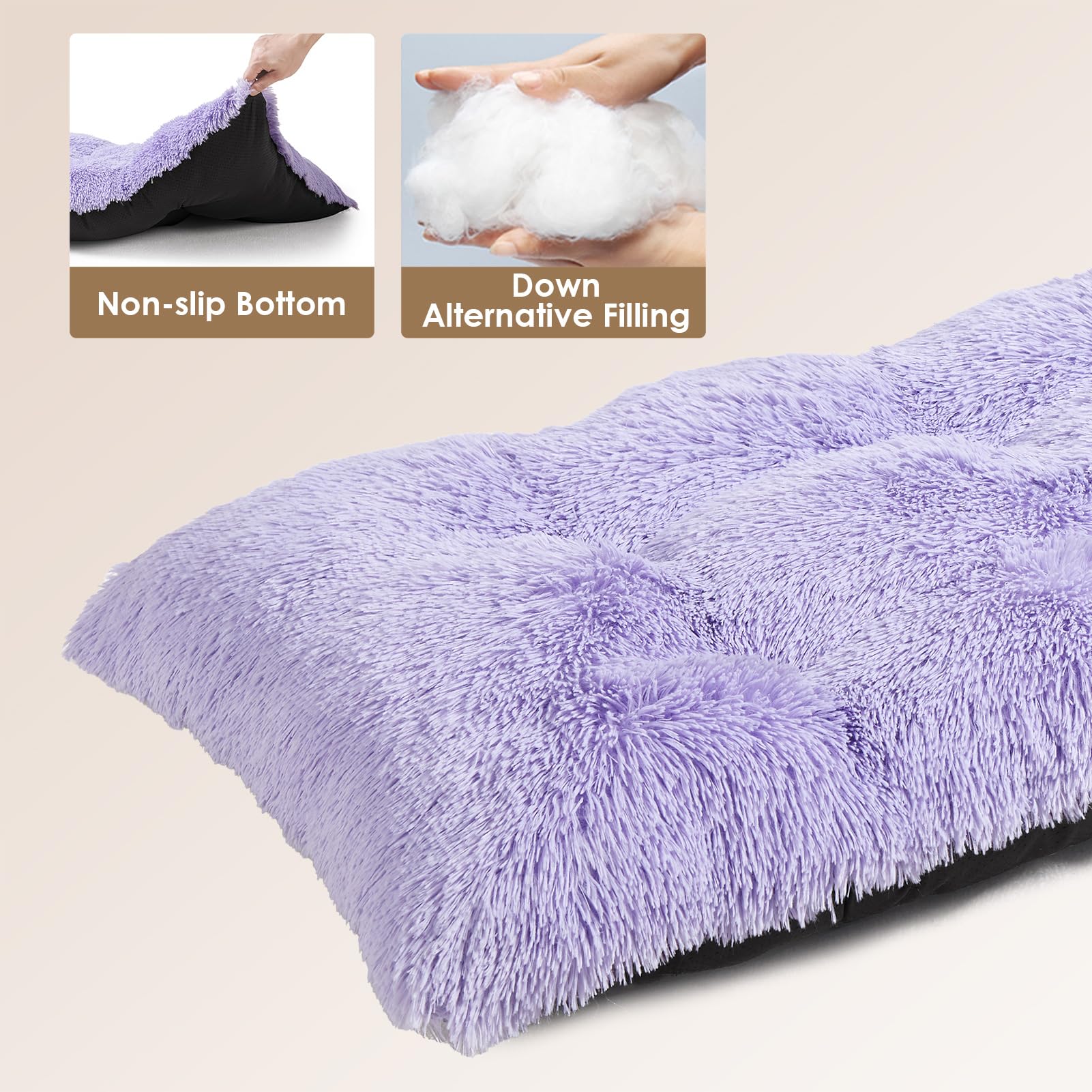 EHEYCIGA non-slip bottom keeps the bed steady during play and entry