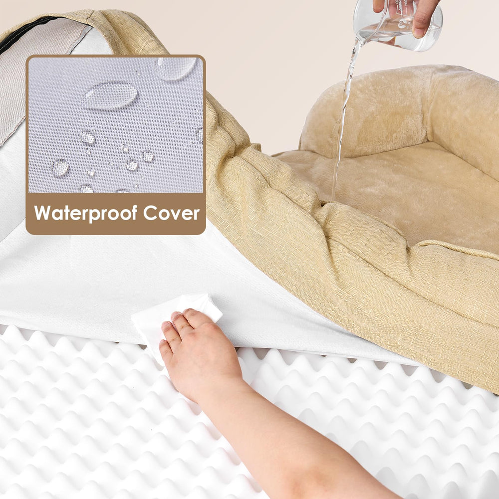 EHEYCIGA egg-crate foam provides even support for joints and pressure relief
