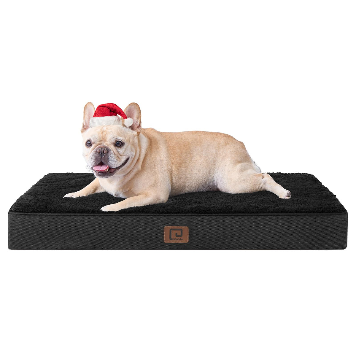 EHEYCIGA orthopedic dog bed 30x20 supports small dogs in crates with steady comfort