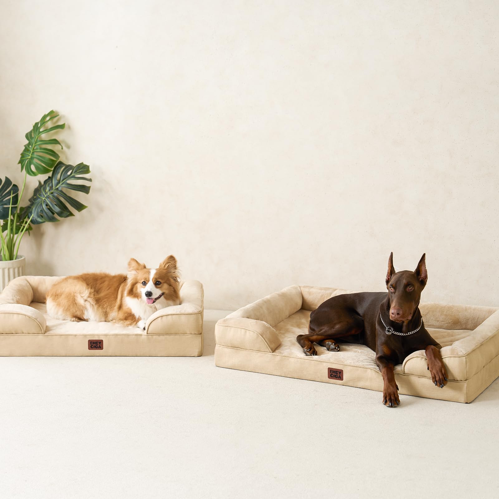 EHEYCIGA egg-crate foam delivers breathable, balanced support across the sleeping surface.
