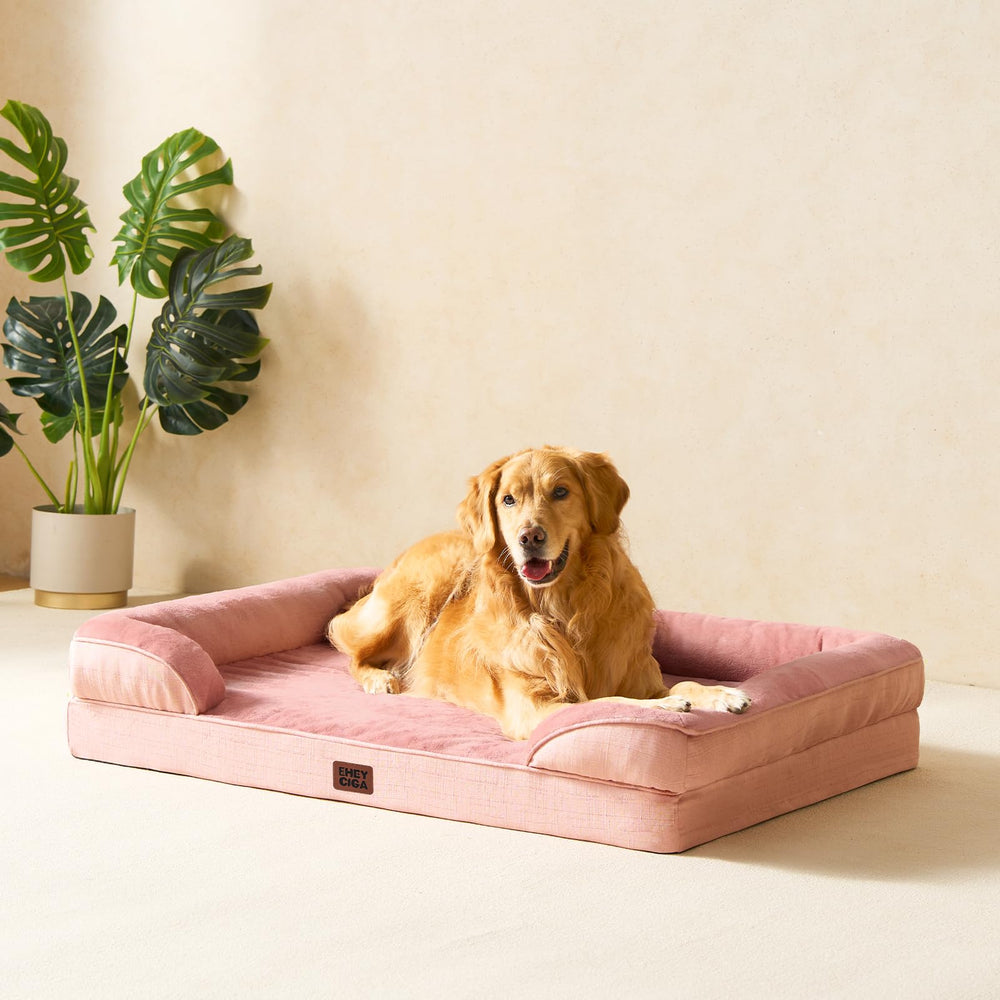 EHEYCIGA Orthopedic Dog Bed expansion after unpacking typically takes 24–48 hours.