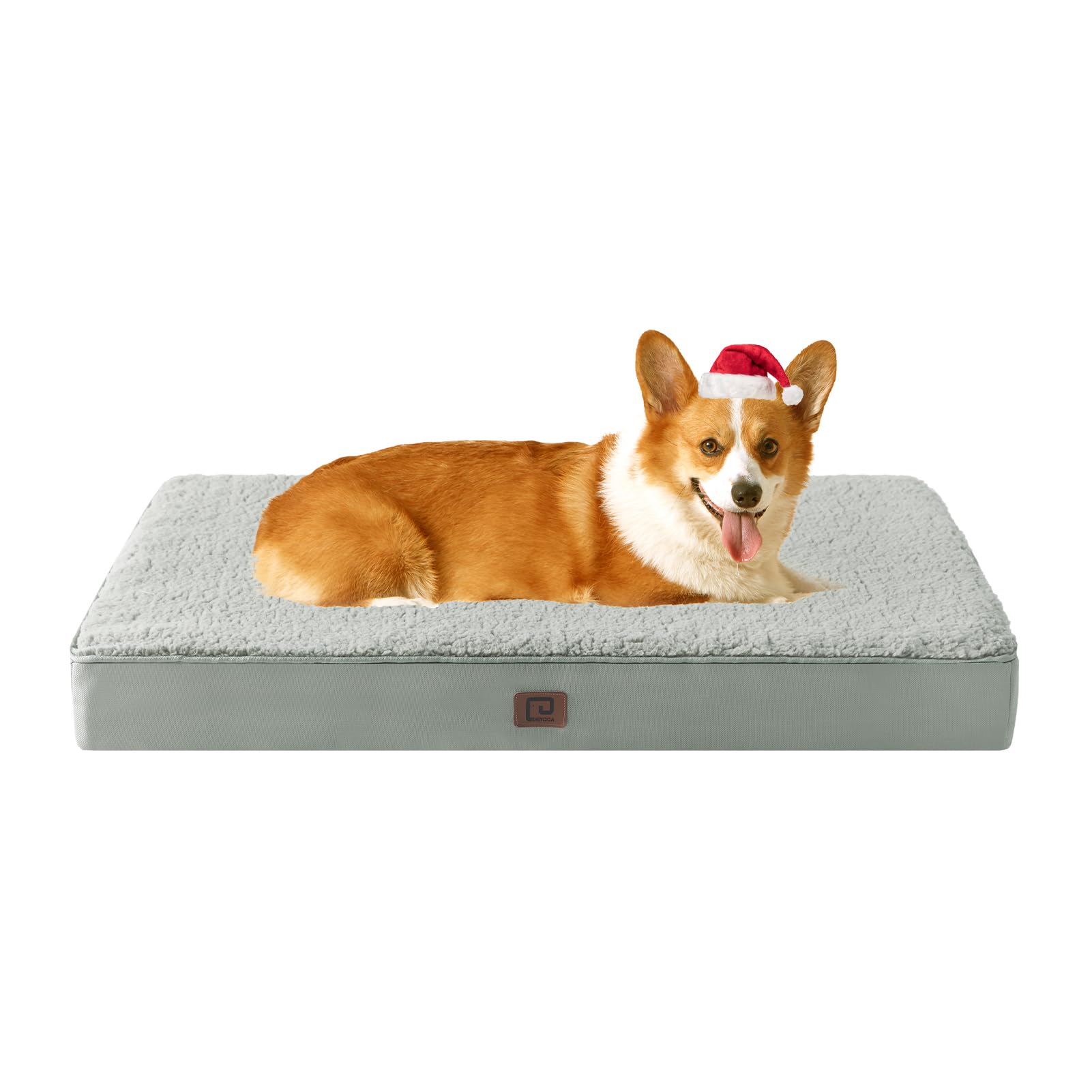 EHEYCIGA orthopedic-dog-bed-large shows 3.5-inch foam support for joints