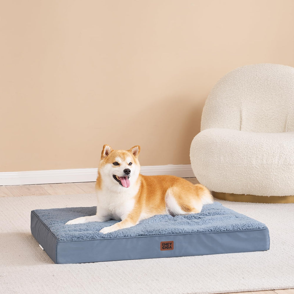 EHEYCIGA large size fits various spaces including kennels, crates, or on the floor.