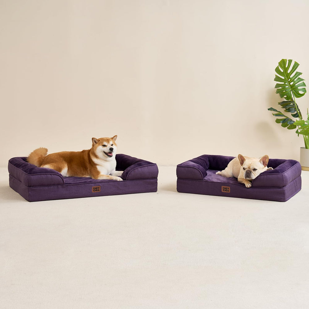 EHEYCIGA orthopedic dog bed large-xl size suitable for big breeds.