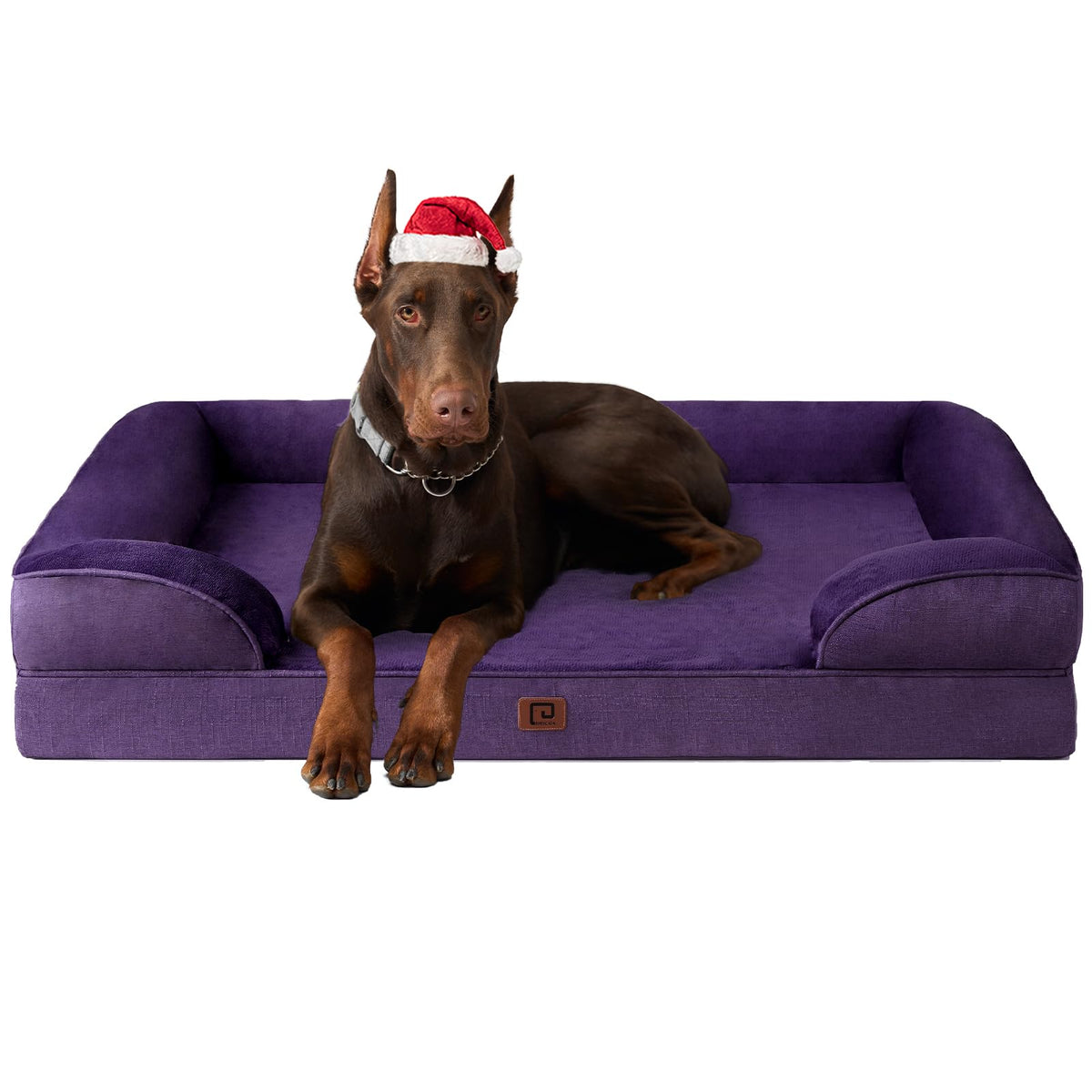 EHEYCIGA orthopedic dog bed memory foam extralarge provides joint comfort.