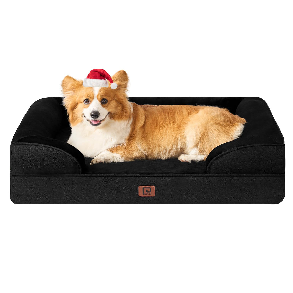 EHEYCIGA orthopedic dog bed memory foam surface for large dogs