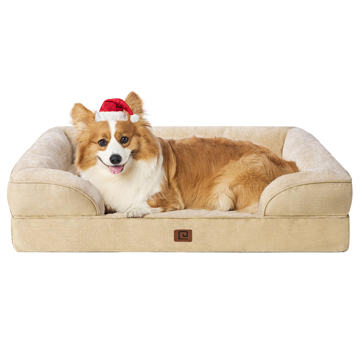 EHEYCIGA orthopedic dog bed memory foam large offers balanced support for big dogs.