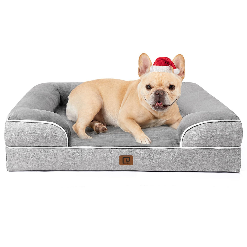 EHEYCIGA orthopedic dog bed memory-foam for joint support