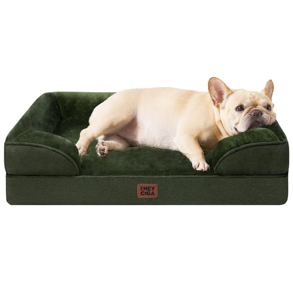 EHEYCIGA orthopedic dog bed memory foam for medium dogs offers targeted support