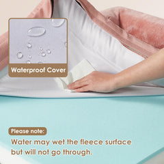 EHEYCIGA Orthopedic Dog Bed non-slip bottom helps keep the bed in place during naps.