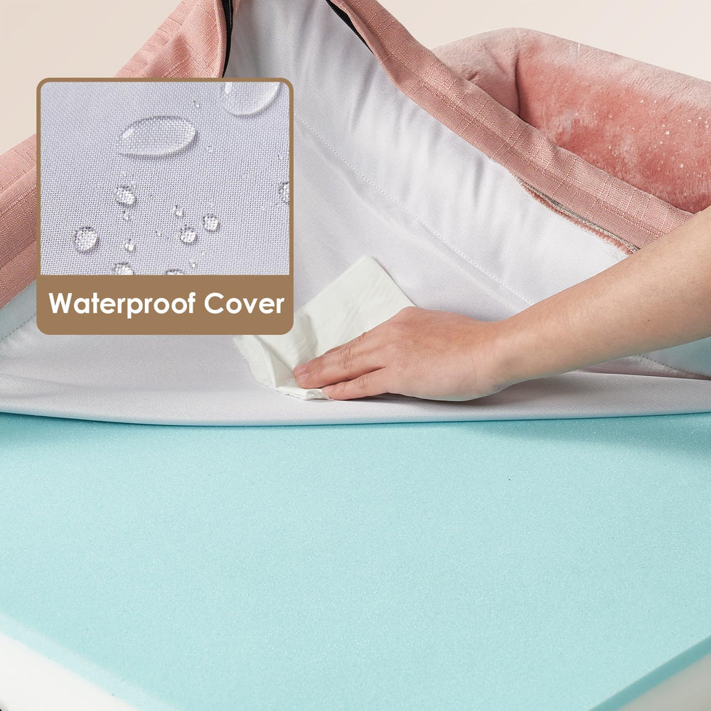 EHEYCIGA waterproof cover layer helps keep the sleeping surface dry