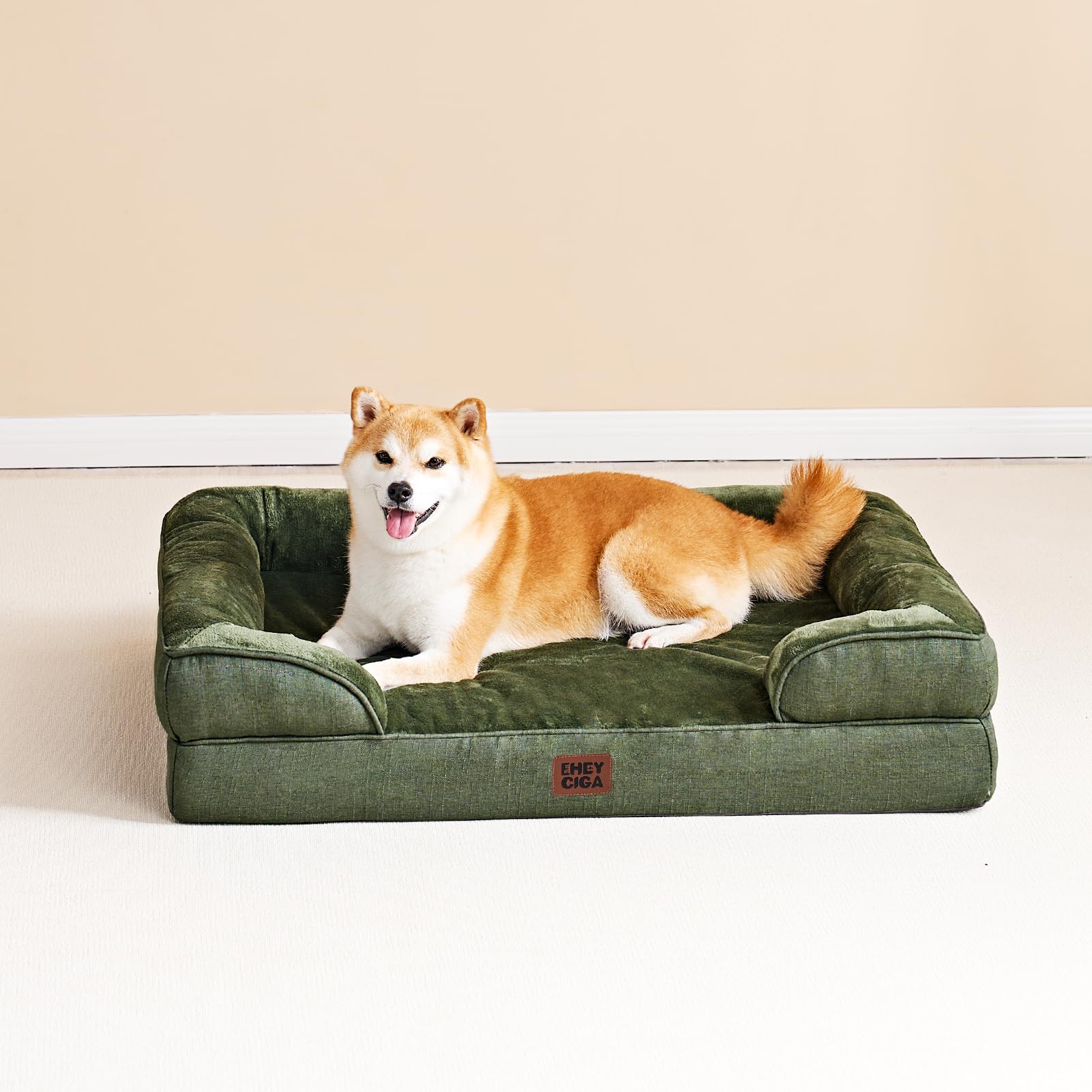 EHEYCIGA orthopedic dog bed XL large-dog comfort and support in any room