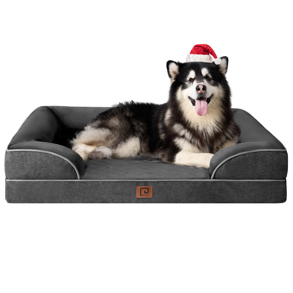 EHEYCIGA orthopedic dog bed with memory foam for XL joint support