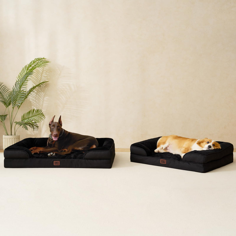 EHEYCIGA XL size supports extra large breeds for couch-worthy lounging