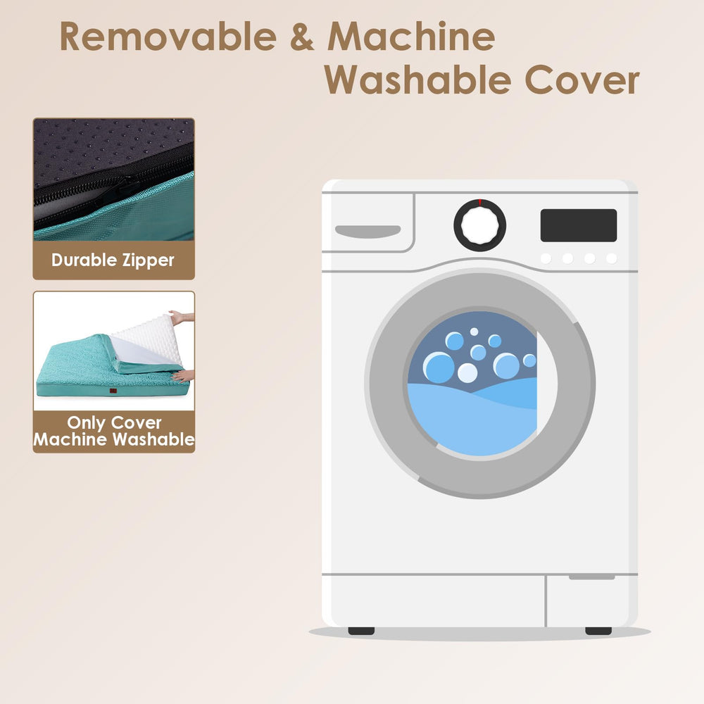 EHEYCIGA zippered removable cover for easy cleaning