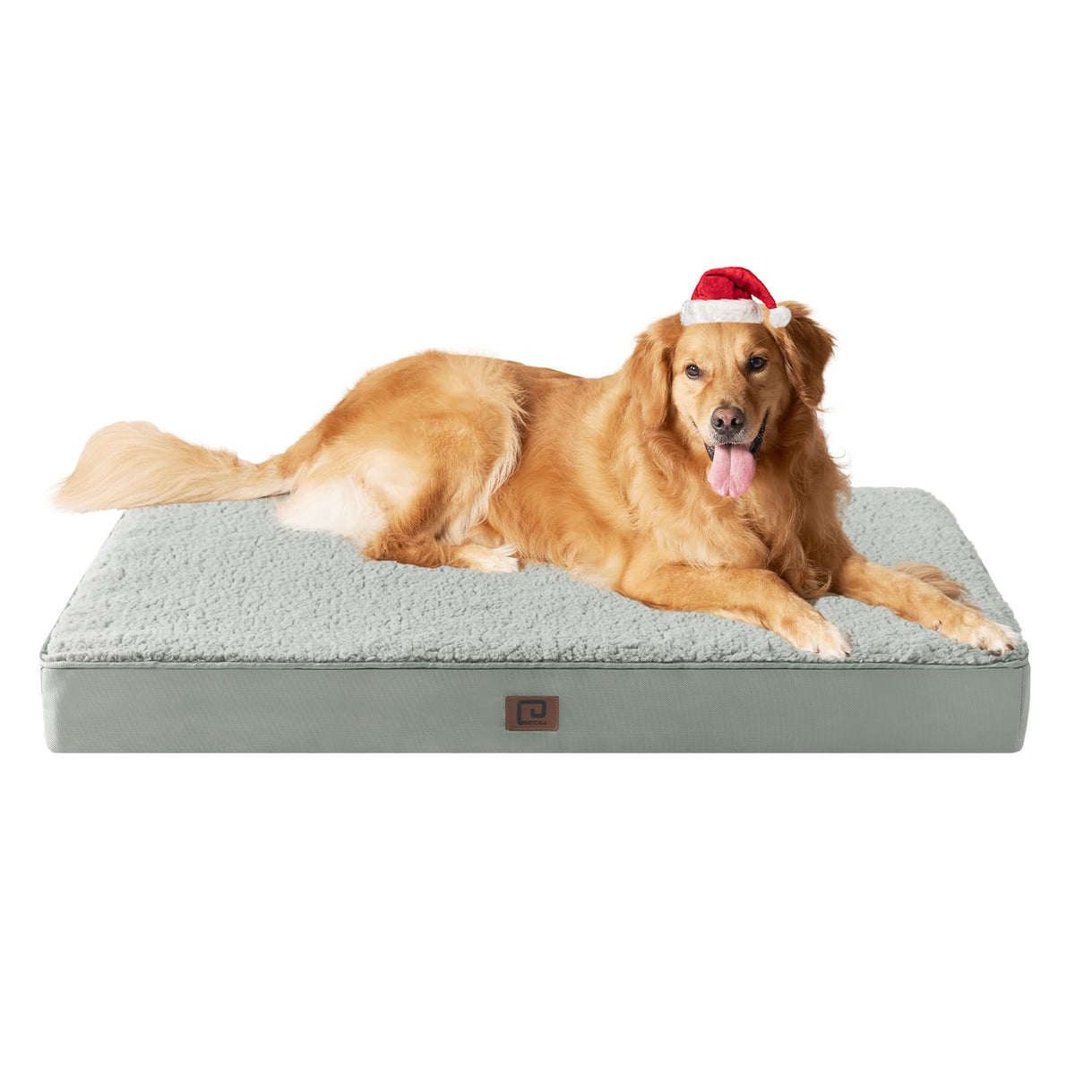 EHEYCIGA orthopedic XL dog bed front view for extra-large dogs' comfort and size fit