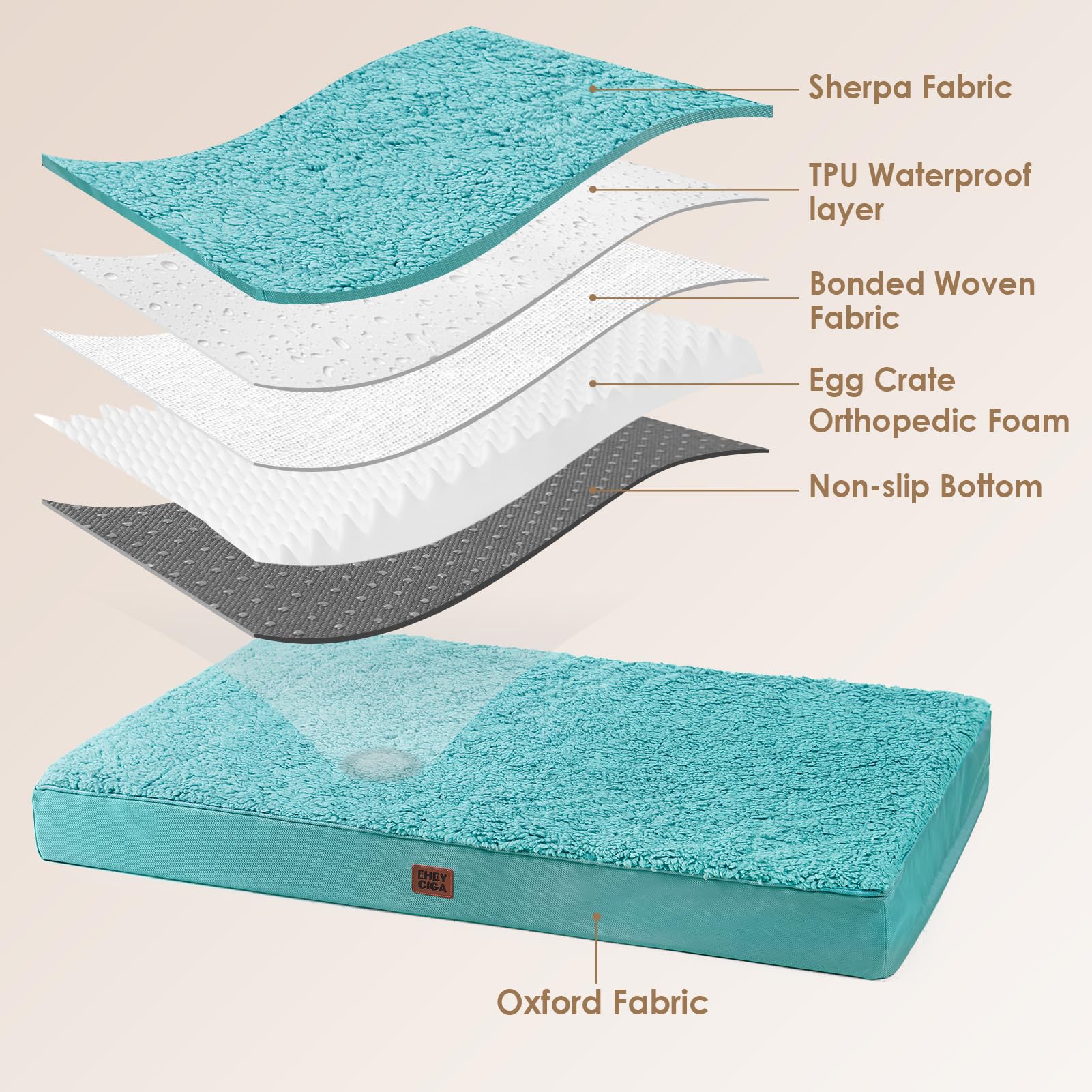 EHEYCIGA plush sherpa top image shows cozy softness