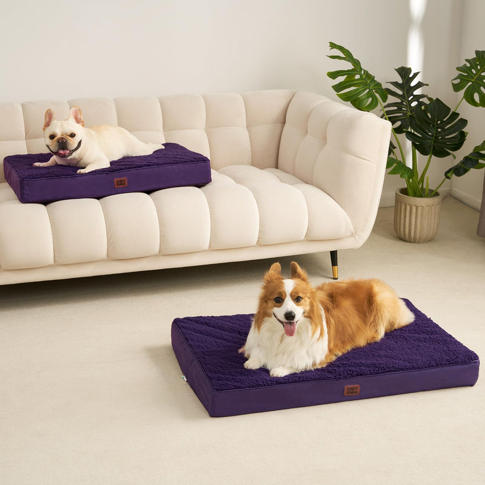 EHEYCIGA orthopedic XL bed rebound after unpacking for quick setup