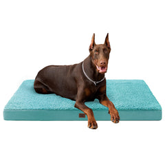 EHEYCIGA orthopedic-xl dog bed turquoise 47x29 suitable for jumbo dogs