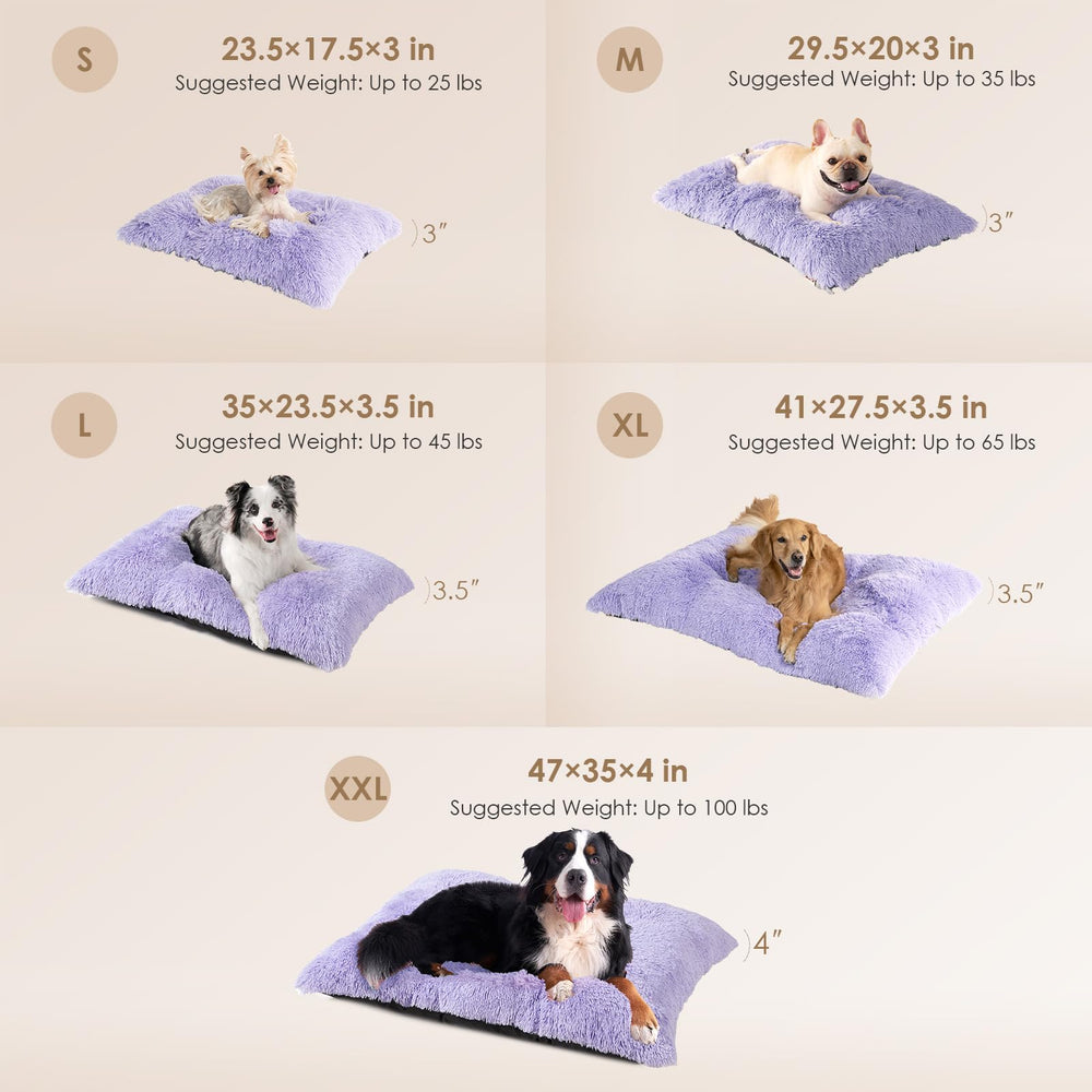 EHEYCIGA plush faux fur surface bed demonstrates luxurious softness ideal for lounging