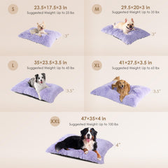 EHEYCIGA plush faux fur surface bed demonstrates luxurious softness ideal for lounging