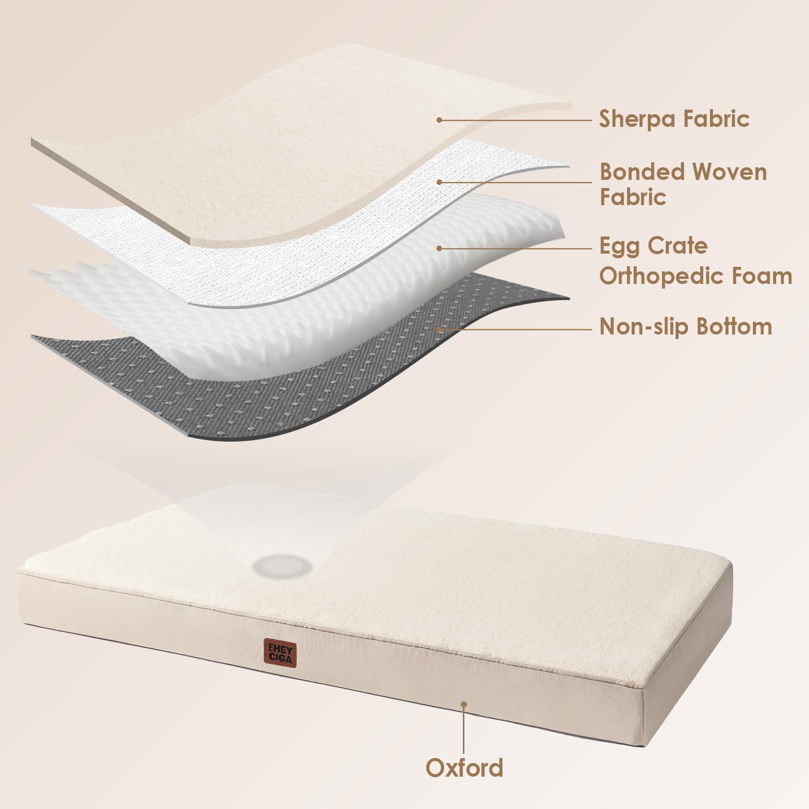 EHEYCIGA plush sherpa top provides warm softness for naps