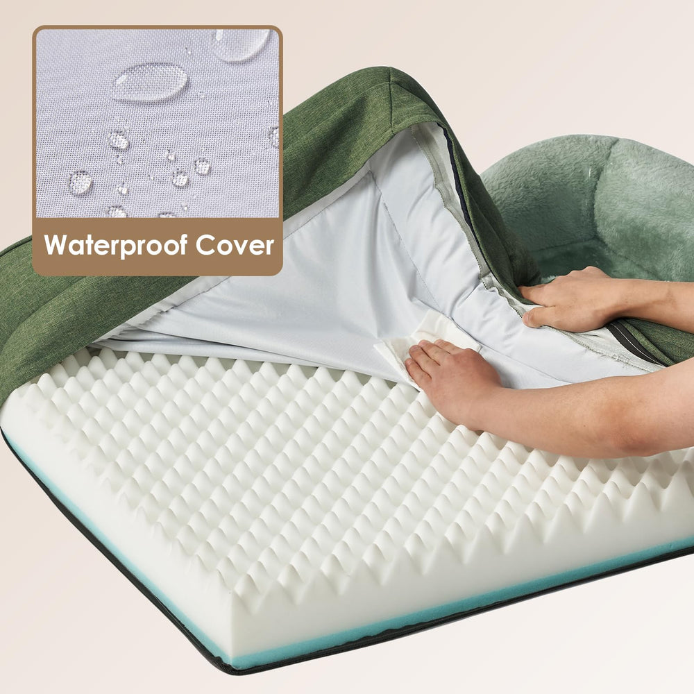 EHEYCIGA removable-washable-cover-zipper enables easy cleaning between uses.