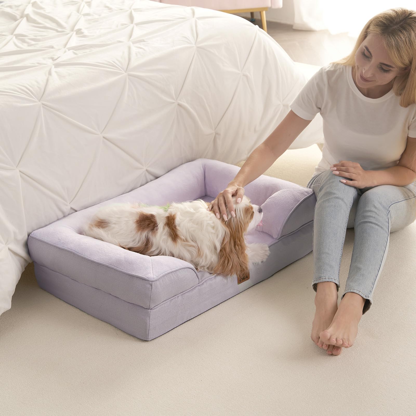 EHEYCIGA removable washable cover with zipper for easy cleaning