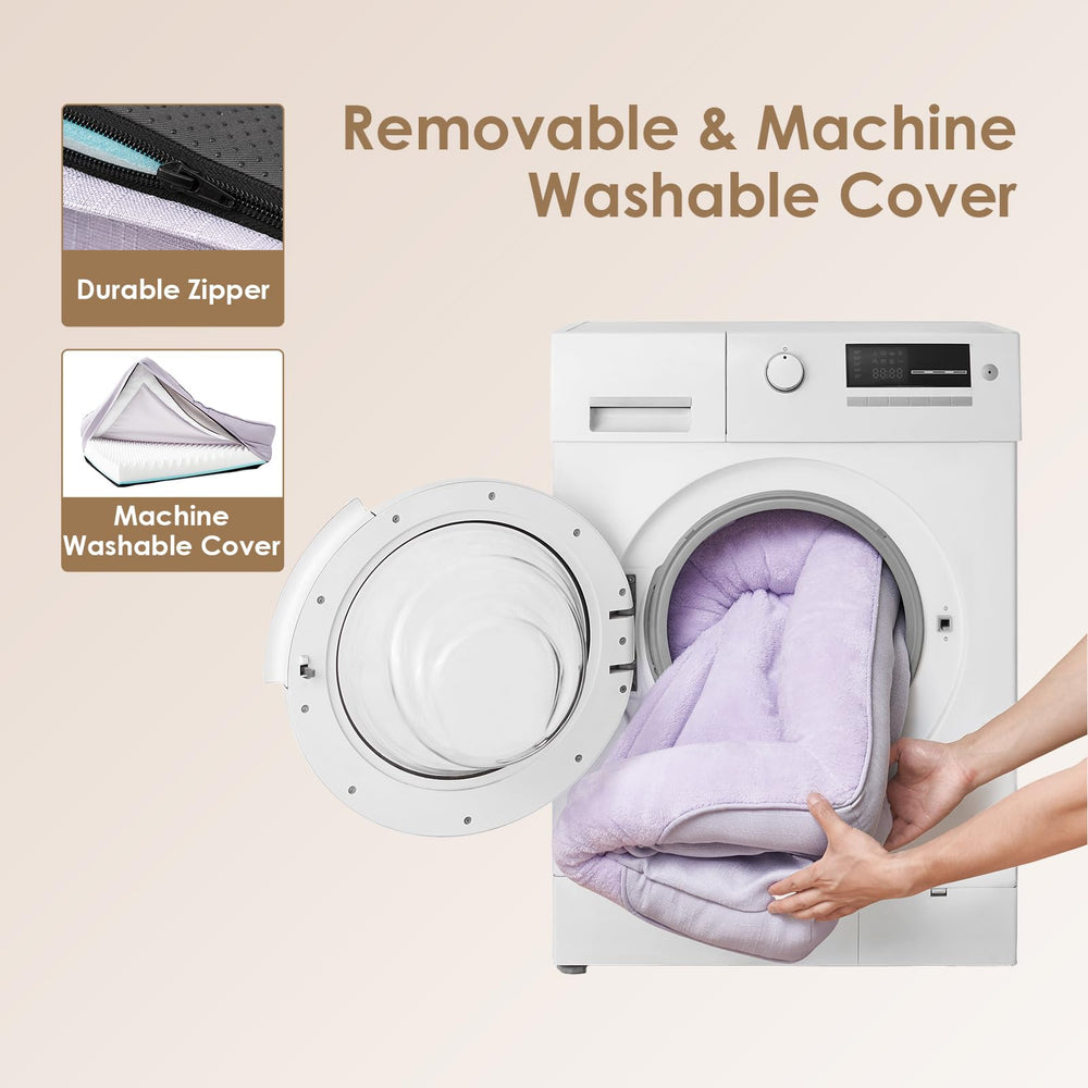 EHEYCIGA removable washable cover makes cleanup quick and simple.