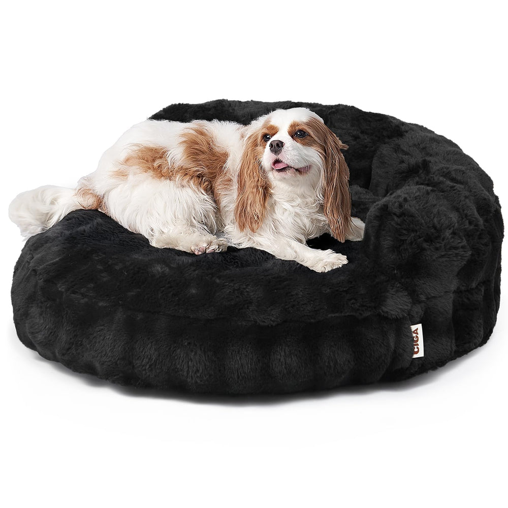 EHEYCIGA small dog bed with waterproof lining for mess-free naps.