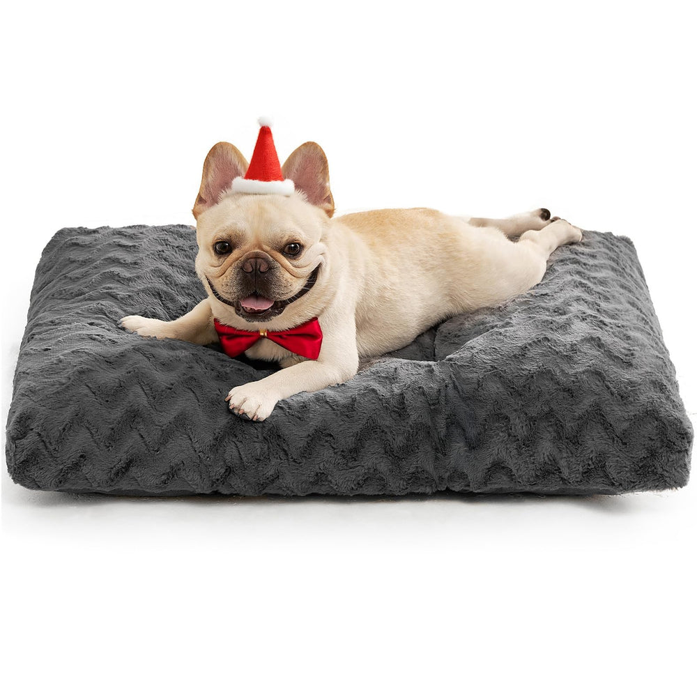 EHEYCIGA washable dog crate bed with reversible design for year‑round comfort.