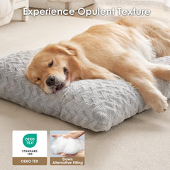 EHEYCIGA plush faux fur detail invites warm, cozy snuggles.