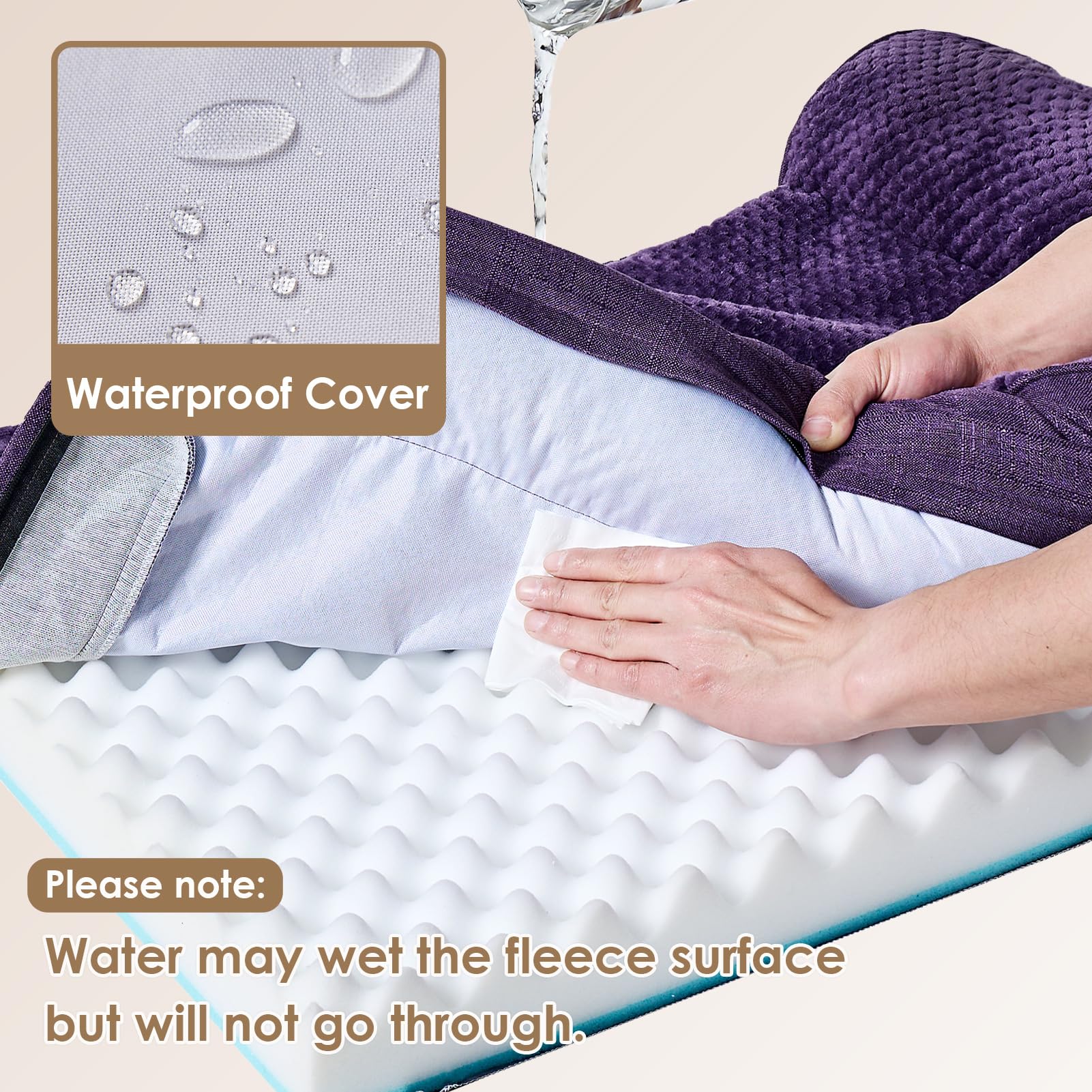 EHEYCIGA waterproof film protects the surface for cleaner longevity.