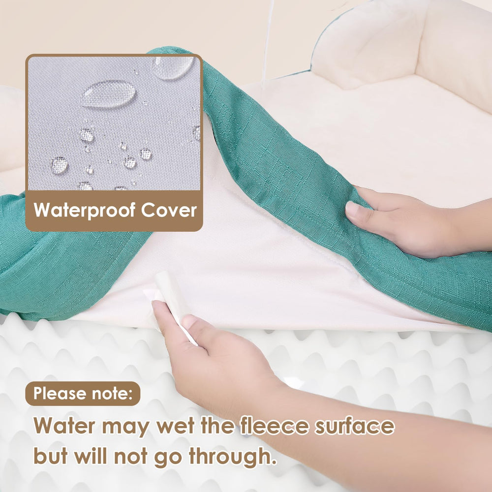EHEYCIGA waterproof film layer protects bed from spills
