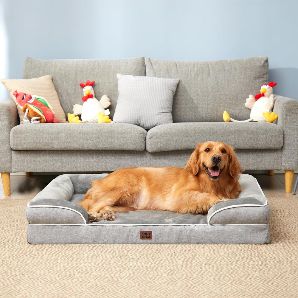 EHEYCIGA waterproof film and non-slip bottom protect floors and keep bed steady.