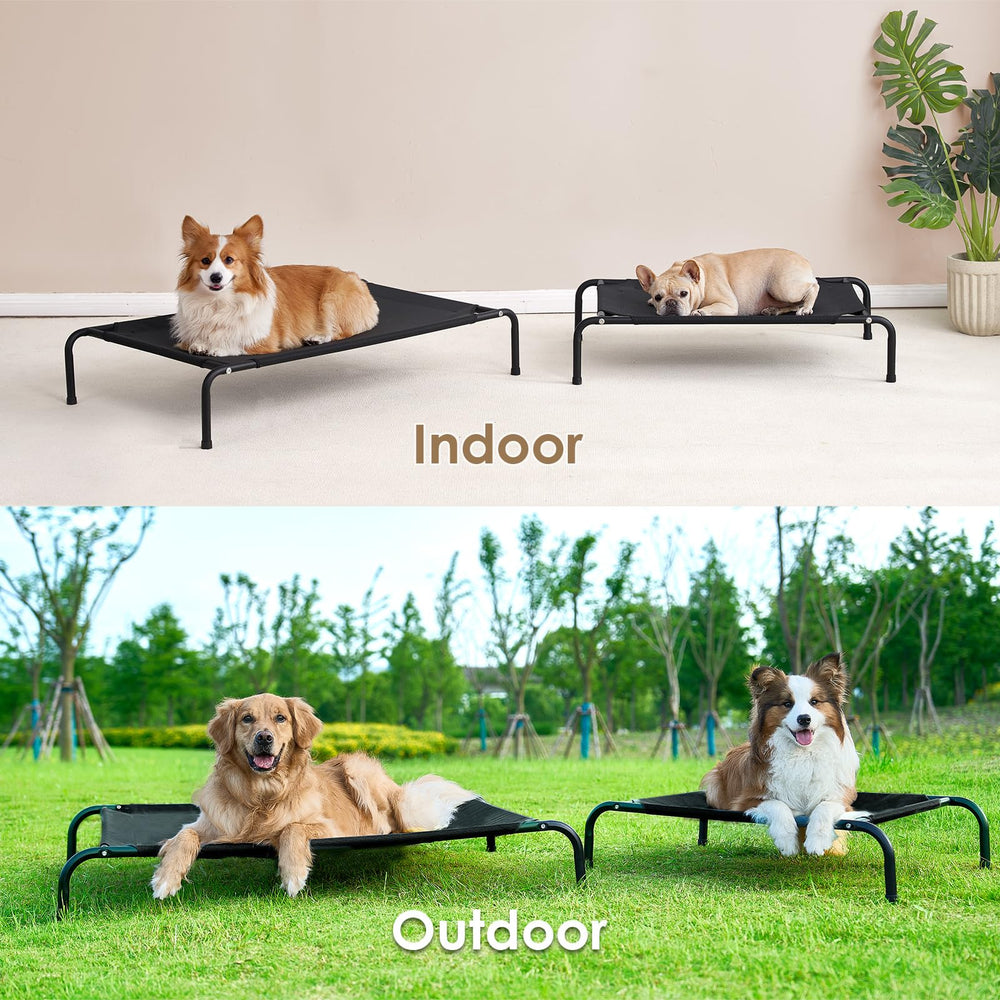 EHEYCIGA XXL 52x36 footprint fits large breeds comfortably