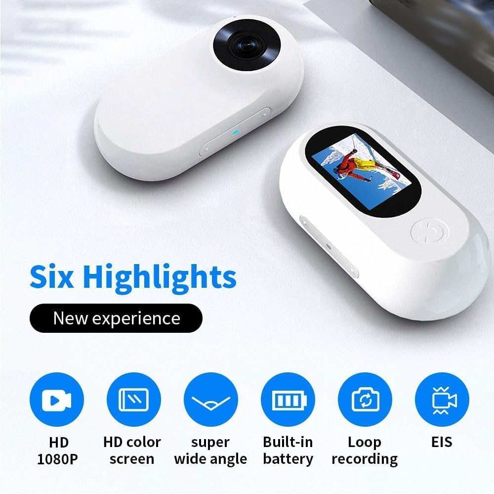 ehomful cat collar camera 0.96-inch LCD for on-device playback