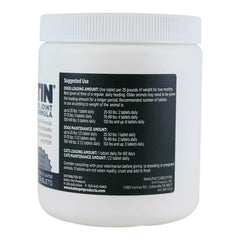 EHP Myristin canine joint bottle image emphasizing convenient dosing for dogs