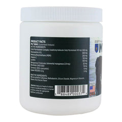 EHP Myristin canine joint tablets scored close-up for half-tablet administration
