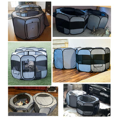 EighteenTek XLarge two room design showing separate play and rest areas