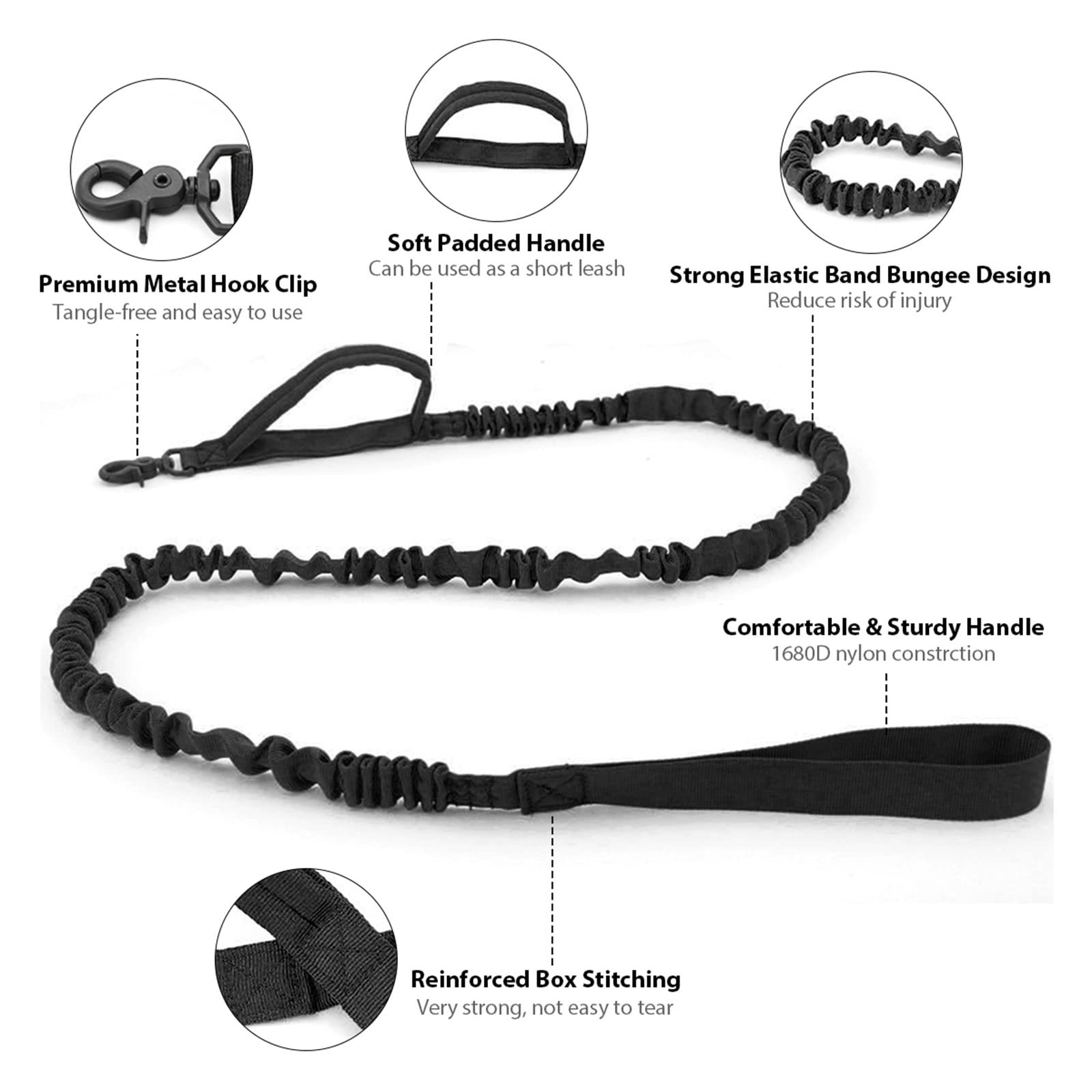 Eitchen padded collar closeup: soft inner padding protects neck.