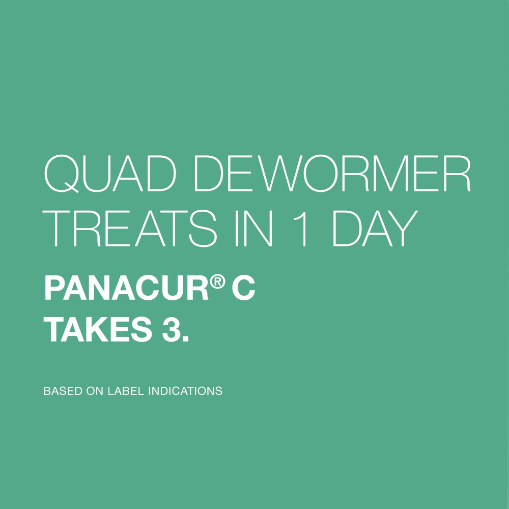 Elanco Quad Dewormer travel-friendly packaging suitable for on-the-go use.