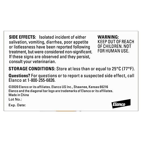 Elanco Tapeworm Dewormer flea-control-reminder for reinfection prevention