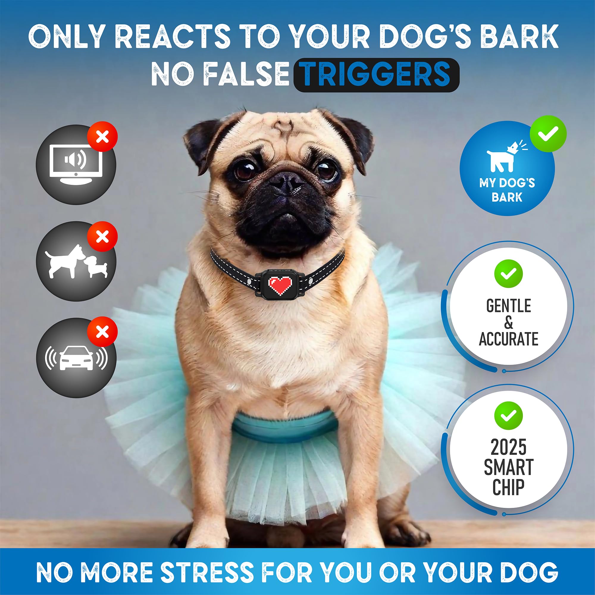 ELECANE bark collar Beep and Vibration modes demonstrated for non-shock correction.